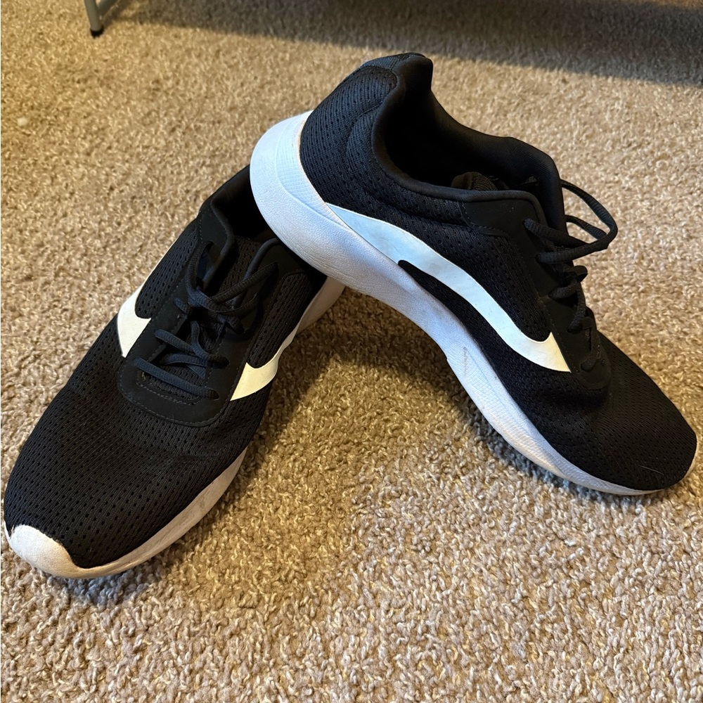 Black and White Athletic Sneakers